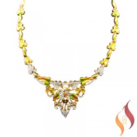 Gold Casting Necklace 1250043